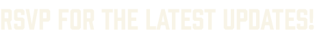 RSVP For The Latest Updates